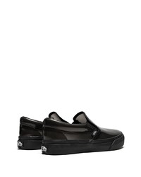 schwarze Slip-On Sneakers von Vans