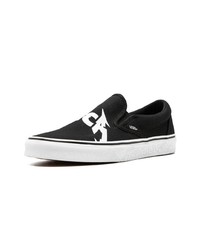 schwarze Slip-On Sneakers von Vans