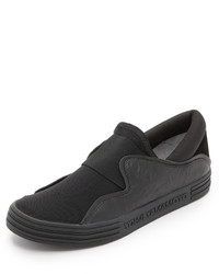 schwarze Slip-On Sneakers von Y-3