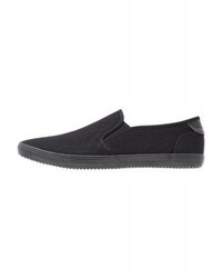 schwarze Slip-On Sneakers von YOURTURN