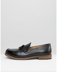 schwarze Slipper mit Quasten von Ben Sherman