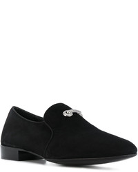 schwarze Slipper von Giuseppe Zanotti Design