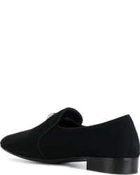 schwarze Slipper von Giuseppe Zanotti Design