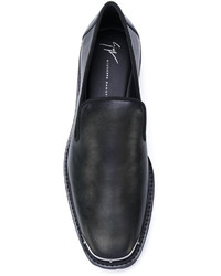 schwarze Slipper von Giuseppe Zanotti Design