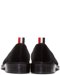 schwarze Slipper von Thom Browne