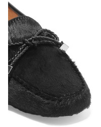 schwarze Slipper von Tod's