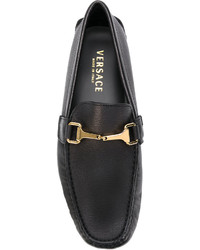 schwarze Slipper von Versace