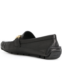 schwarze Slipper von Versace