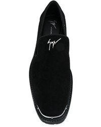 schwarze Slipper von Giuseppe Zanotti Design