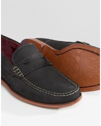 schwarze Slipper von Ted Baker