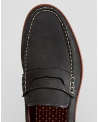 schwarze Slipper von Ted Baker