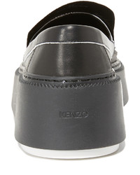 schwarze Slipper von Kenzo