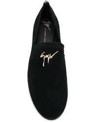 schwarze Slipper von Giuseppe Zanotti Design