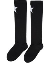 schwarze Socken mit Sternenmuster von Givenchy