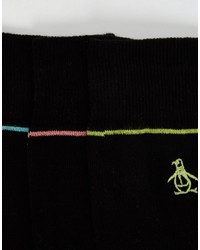 schwarze Socken von Original Penguin