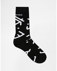 schwarze Socken von Bjorn Borg