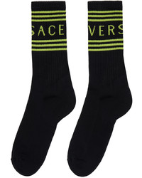 schwarze Socken von Versace