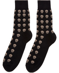 schwarze Socken von Alexander McQueen