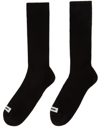 schwarze Socken von Jil Sander