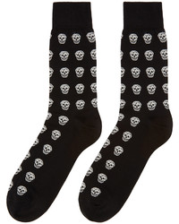 schwarze Socken von Alexander McQueen