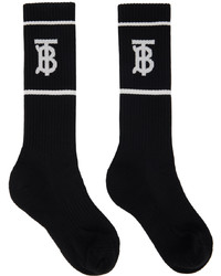 schwarze Socken von Burberry
