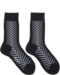 schwarze Socken von Issey Miyake