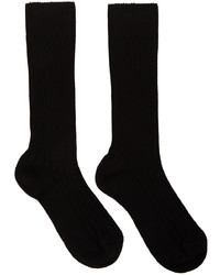 schwarze Socken von Jil Sander