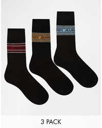 schwarze Socken von Pepe Jeans