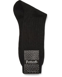 schwarze Socken von Pantherella