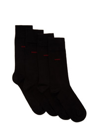 schwarze Socken von Hugo