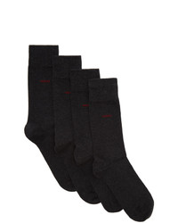 schwarze Socken von Hugo