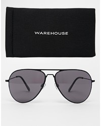 schwarze Sonnenbrille von Warehouse