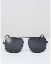 schwarze Sonnenbrille von Reclaimed Vintage