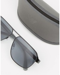 schwarze Sonnenbrille von Emporio Armani