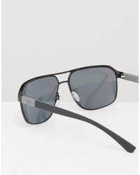 schwarze Sonnenbrille von Emporio Armani
