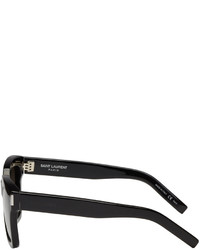 schwarze Sonnenbrille von Saint Laurent