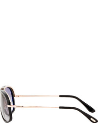 schwarze Sonnenbrille von Tom Ford