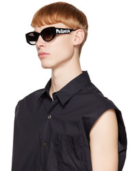 schwarze Sonnenbrille von Alexander McQueen