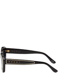 schwarze Sonnenbrille von Marni