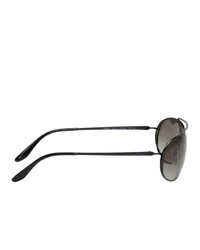 schwarze Sonnenbrille von Prada
