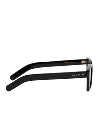 schwarze Sonnenbrille von Gucci