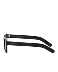 schwarze Sonnenbrille von Gucci