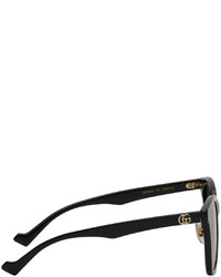 schwarze Sonnenbrille von Gucci