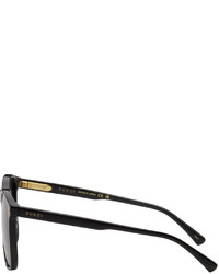 schwarze Sonnenbrille von Gucci