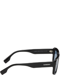 schwarze Sonnenbrille von Burberry