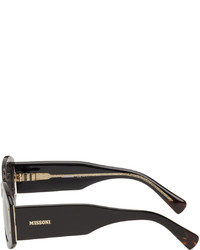 schwarze Sonnenbrille von Missoni