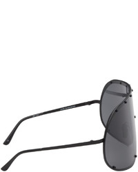 schwarze Sonnenbrille von Rick Owens