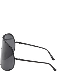 schwarze Sonnenbrille von Rick Owens