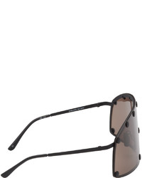 schwarze Sonnenbrille von Rick Owens