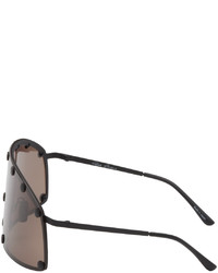 schwarze Sonnenbrille von Rick Owens